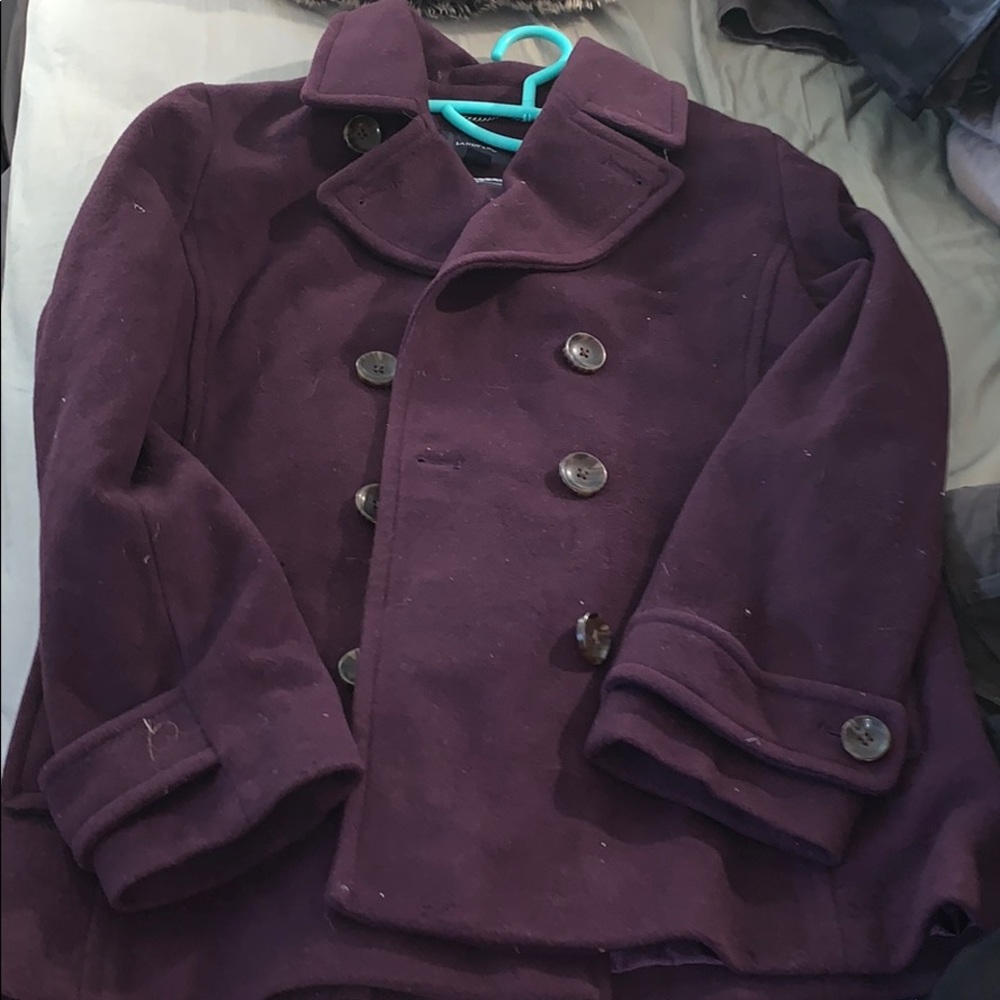 Purple coat
